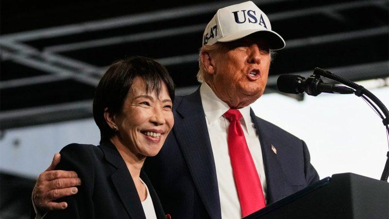 President Donald Trump told U.S. troops aboard the USS George Washington at Japan’s Yokosuka Naval Base on Tuesday that the ‘first batch of missiles for Japan’s F-35 fighter jets ‘will arrive this week,’ suggesting that U.S. defense deliveries to Tokyo are moving ahead of schedule.
The comments came during Trump’s hour-long remarks to sailors as part of his wider Asia trip, which included a stop in Malaysia before Japan, where he met with the country’s first female prime minister, Sanae Takaichi, and signed a new U.S.-Japan framework agreement on rare earth minerals. Later this week, Trump is expected to meet with Chinese President Xi Jinping.
Washington has approved several large arms sales to Japan, including advanced AIM-120 AMRAAM and AIM-9X air-to-air missiles designed for F-35s.
Trump praised the U.S.’ alliance with Japan, calling it ‘one of the most remarkable relationships in the entire world.’
Prime Minister Takaichi, sharing the stage with Trump, said Japan was ‘committed to fundamentally reinforcing its defense capability’ and ‘ready to contribute even more proactively to peace and stability in the region.’
Trump also touted Japan’s and the U.S.’ stock markets reaching record highs, saying it was a sign that ‘we’re doing something right.’
Trump’s appearance underscored Washington’s deepening security cooperation with Tokyo as regional tensions with China and North Korea persist. Ahead of his Asia trip this week, Trump has made repeated invitations to meet North Korean leader Kim Jong Un, though no concrete preparations are underway.
This post appeared first on FOX NEWS Trump says missiles for Japan’s F-35s will arrive ‘this week’ during visit to USS George Washington